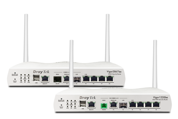 Nieuw: Vigor 2867be en Vigor 1220be met WiFi 7