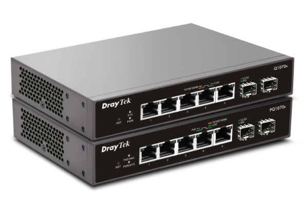 Nieuw: VigorSwitch Q1070x & PQ1070x